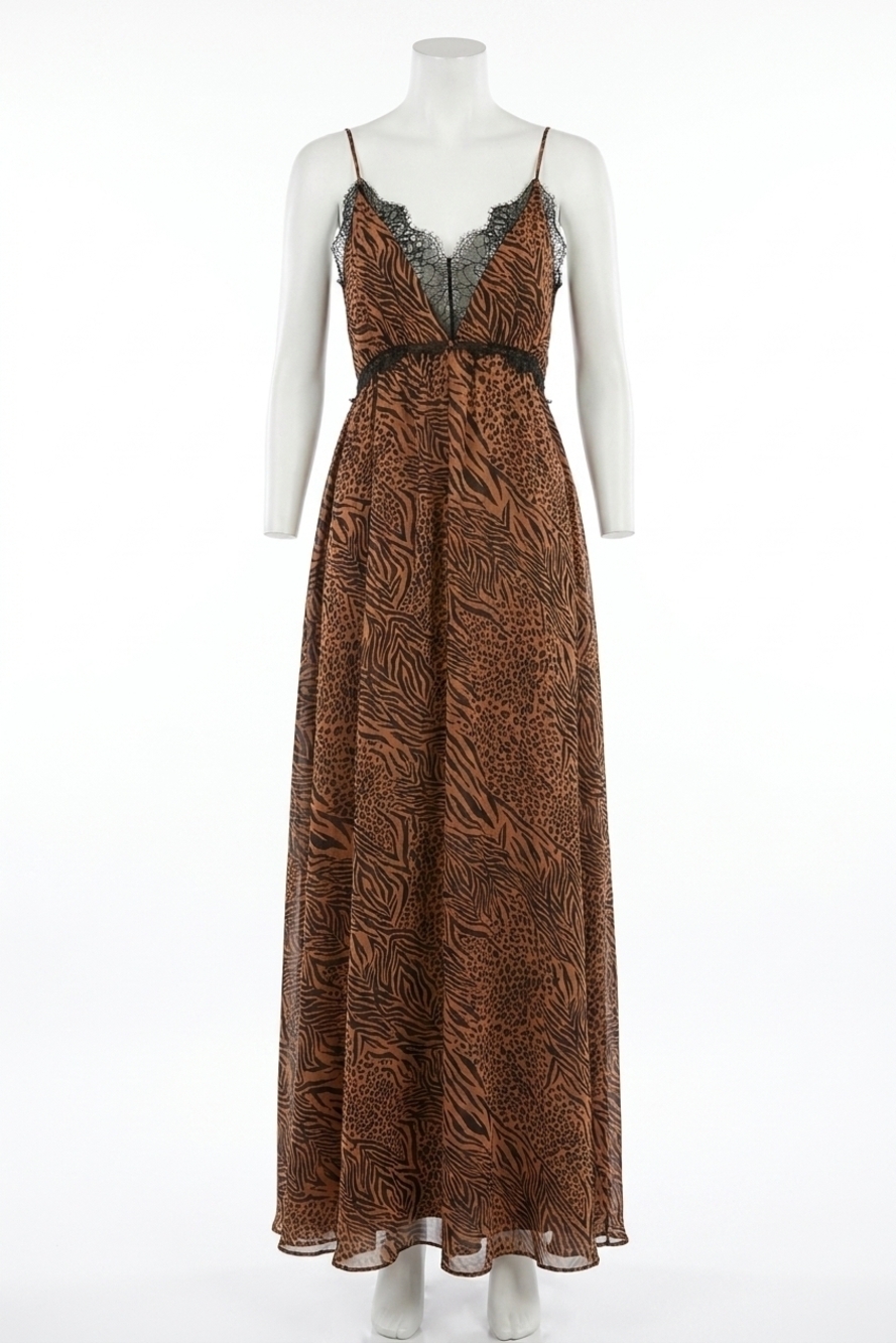 NEW CAMI NYC marley maxi dress in jungle
